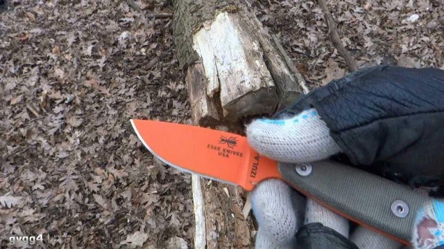 Тест по дереву IZULA II рез, рубка, щепки!