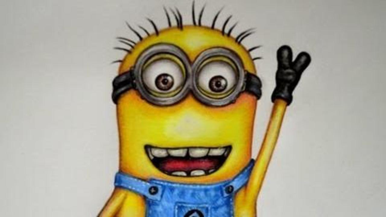 COMO DIBUJAR UN MINION (MI VILLANO FAVORITO)/ HOW TO DRAW A MINION