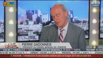 Pierre Gadonneix, Pdt du Conseil Mondial de l'Énergie et ancien Pdt dEDF, dans l'invité de BFM Business - 20/09