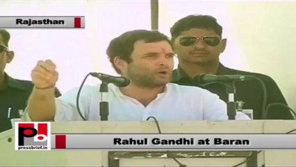 Rahul Gandhi in Baran (Rajasthan): Congress fulfils its promises given to the people