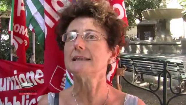 Chiusura tribunali, i sindacati in protesta davanti al ministero della Giustizia