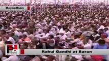Rahul Gandhi in Baran (Rajasthan) praises Congress govt in the state for free-medicine scheme