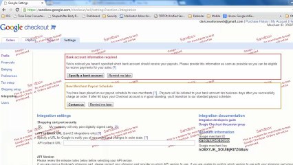 Joomla Google Checkout Module