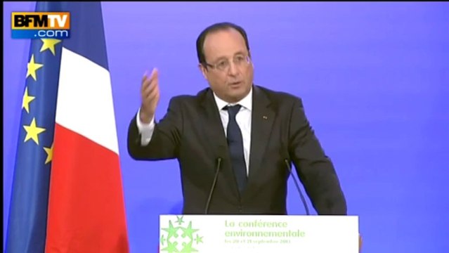 Hollande souhaite réduire la consommation d'énergie de 50% d'ici 2050 - 20/09