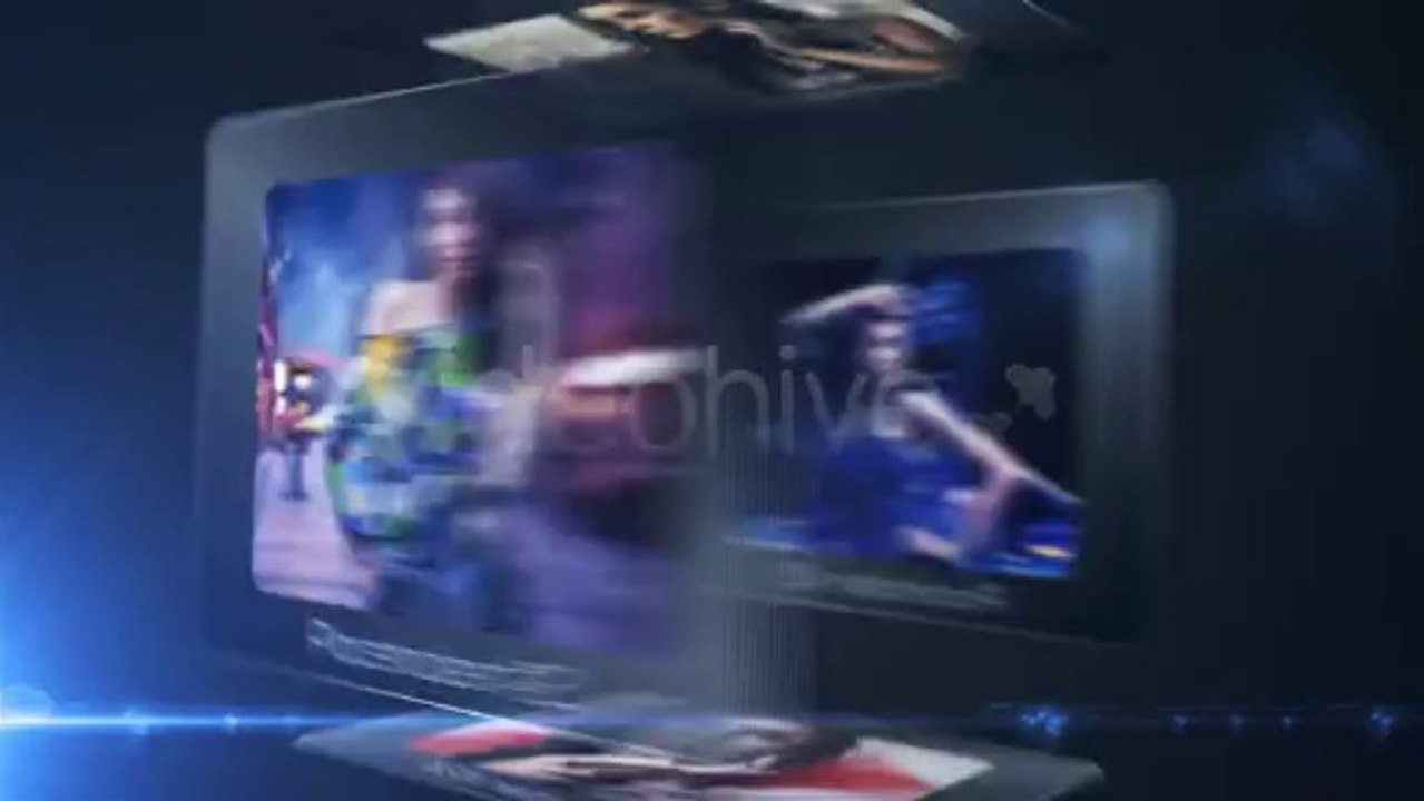 Glass Portfolio Gallery - After Effects Template