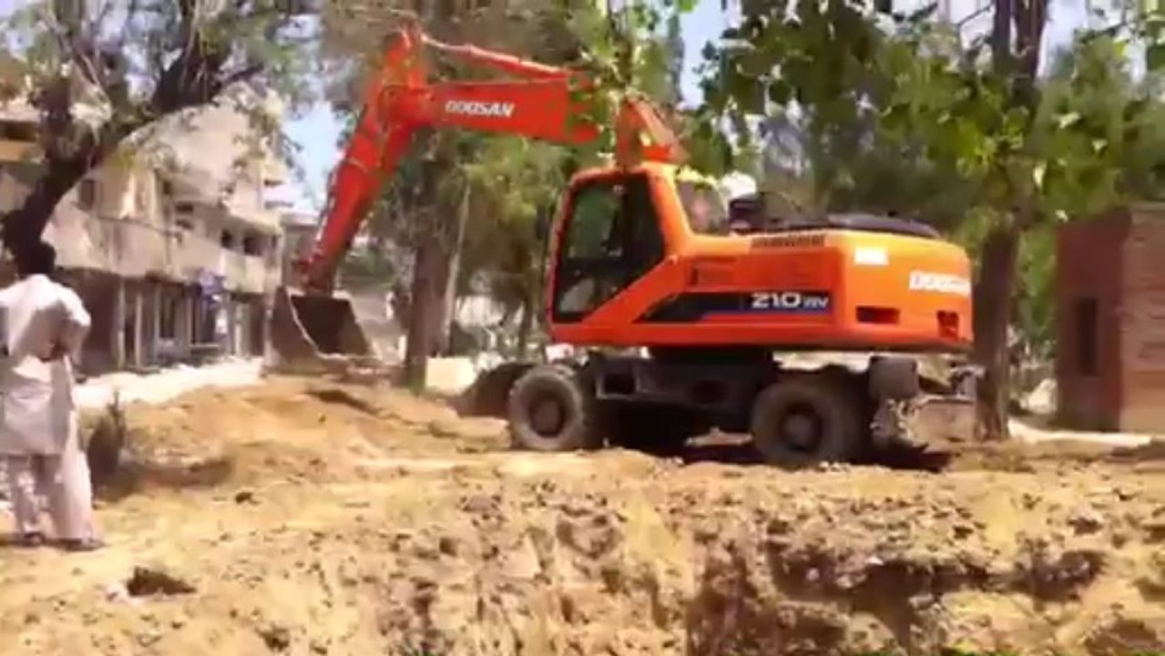 Construction at Dara Gulab Shah GraveYard Gujrat Pakistan