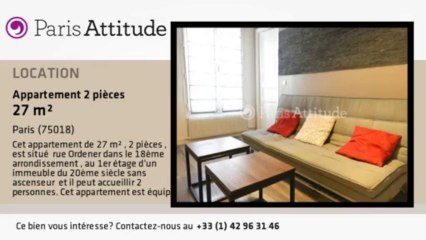 Appartement 1 Chambre à louer - Jules Joffrin - Mairie du 18ème, Paris - Ref. 8852