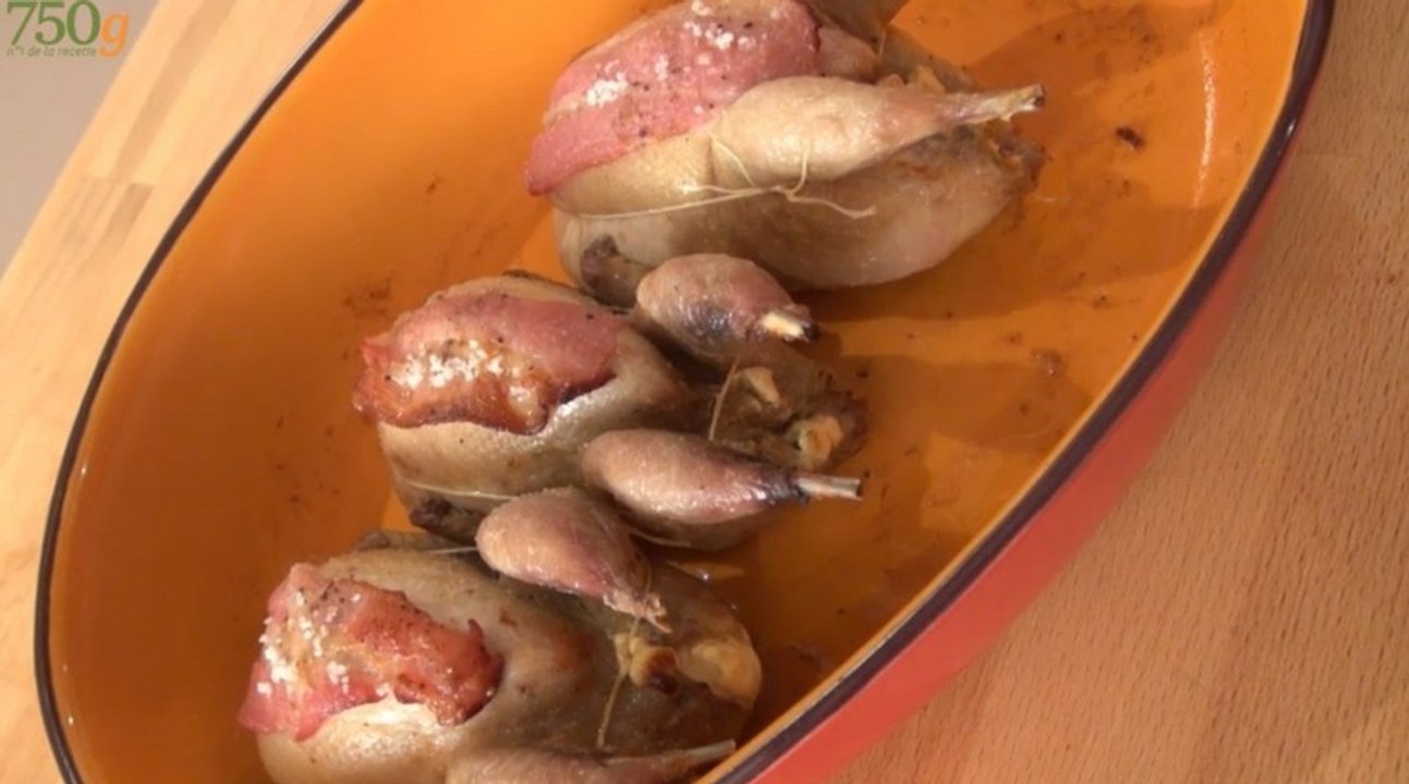 Recette de Cailles rôties inratables - 750 Grammes
