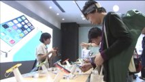 Engouement pour les nouveaux iPhones le jour de leur sortie