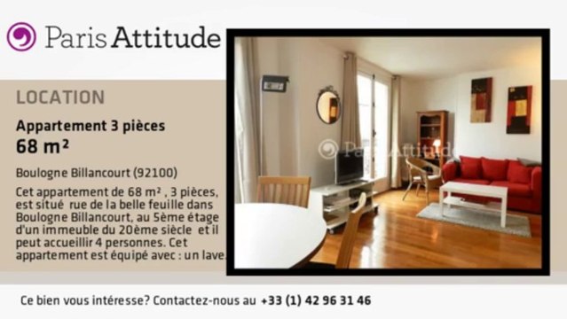 Appartement 2 Chambres à louer - Boulogne Billancourt, Boulogne Billancourt - Ref. 8954