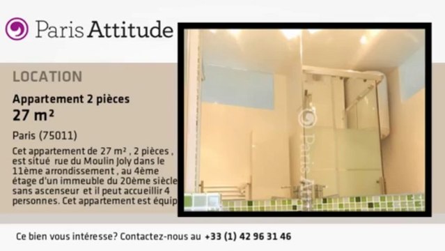 Appartement 1 Chambre à louer - Belleville, Paris - Ref. 8946