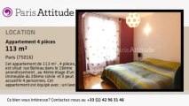Appartement 3 Chambres à louer - Mirabeau, Paris - Ref. 8940