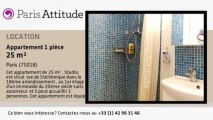 Appartement Studio à louer - Sacré Cœur, Paris - Ref. 8965