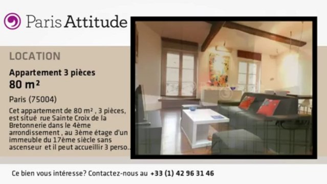 Appartement 2 Chambres à louer - St Paul, Paris - Ref. 8937