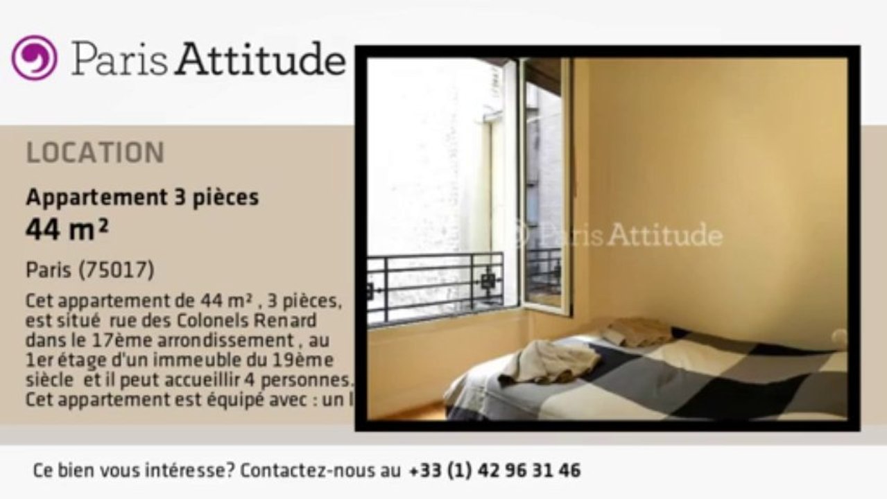Appartement 2 Chambres à louer - Porte Maillot/Palais des Congrès, Paris - Ref. 8870