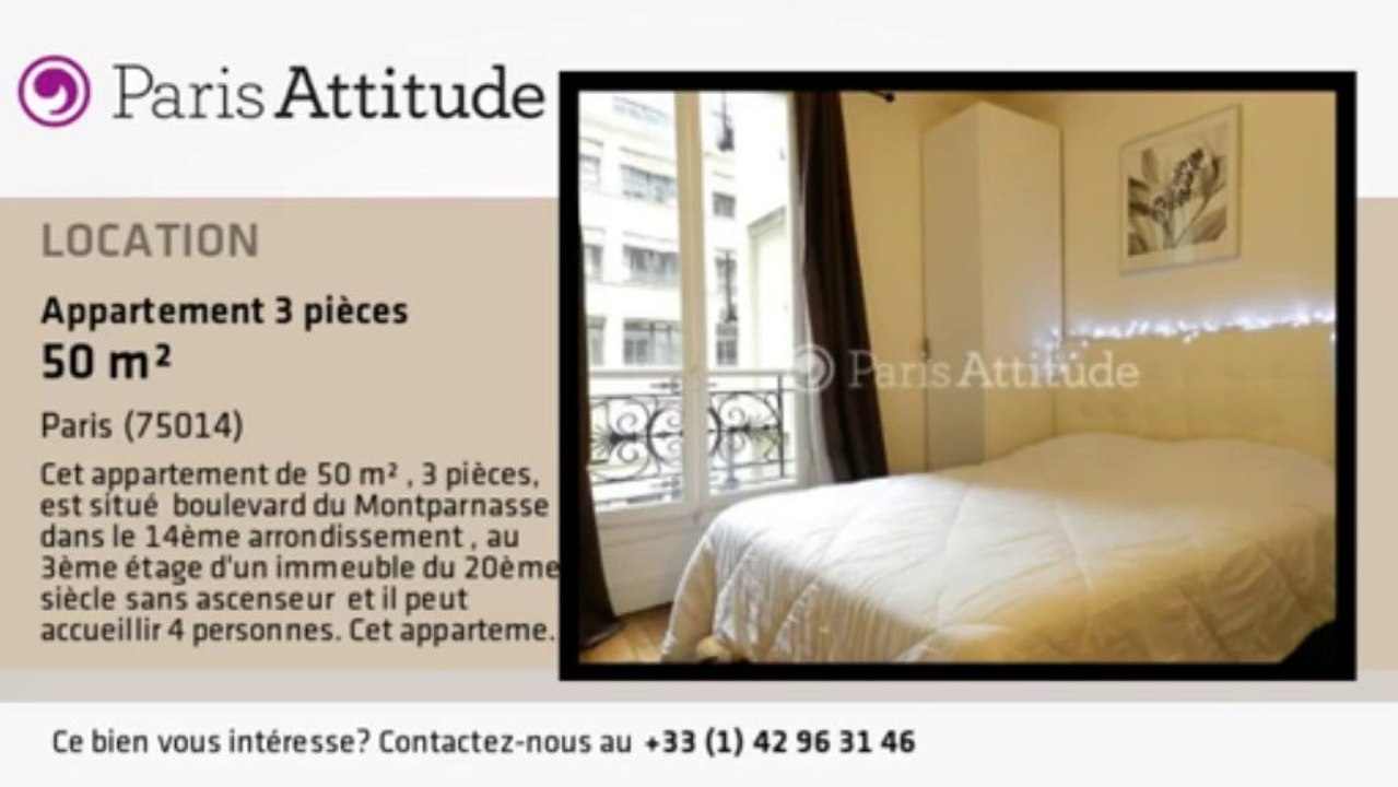 Appartement 2 Chambres à louer - Port Royal, Paris - Ref. 8875