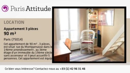 Appartement 2 Chambres à louer - Montparnasse, Paris - Ref. 8865