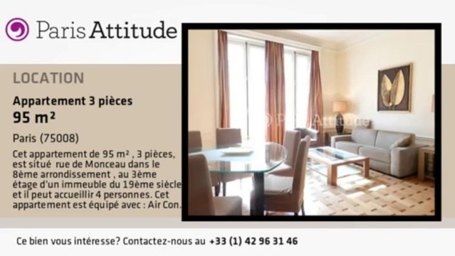 Appartement 2 Chambres à louer - Parc Monceau, Paris - Ref. 8853