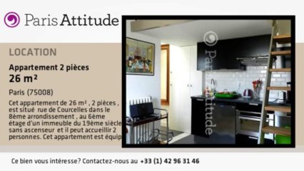 Appartement 1 Chambre à louer - Parc Monceau, Paris - Ref. 8832