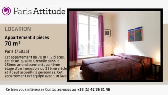 Appartement 2 Chambres à louer - Bir Hakeim, Paris - Ref. 8826
