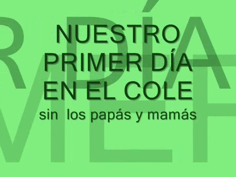 PRIMER DÍA