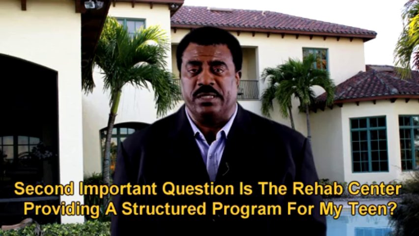 Is The Teen Drug Treatment Center Giving A Structured Program To Your Child?