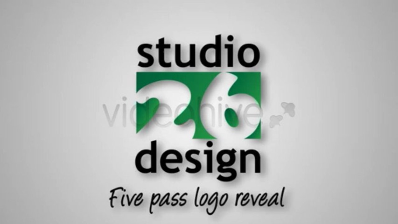 Five pass logo reveal - After Effects Template