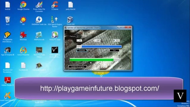 Splinter cell blacklist key generator + crack (Steam)