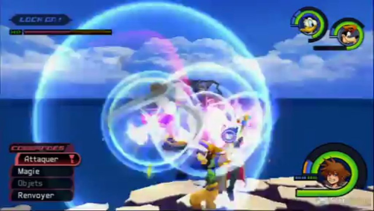 Kingdom Hearts HD 1.5 remix - le premier combat contre Ansem