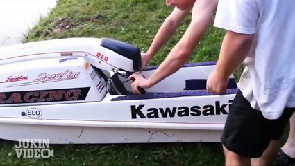 Spray N Wash | Jetski Launch #FAIL