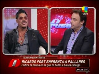 Fort le puso los puntos a Pallares y él le respondió con ironía