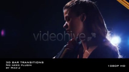 3D Bar Transitions Pack - After Effects Template