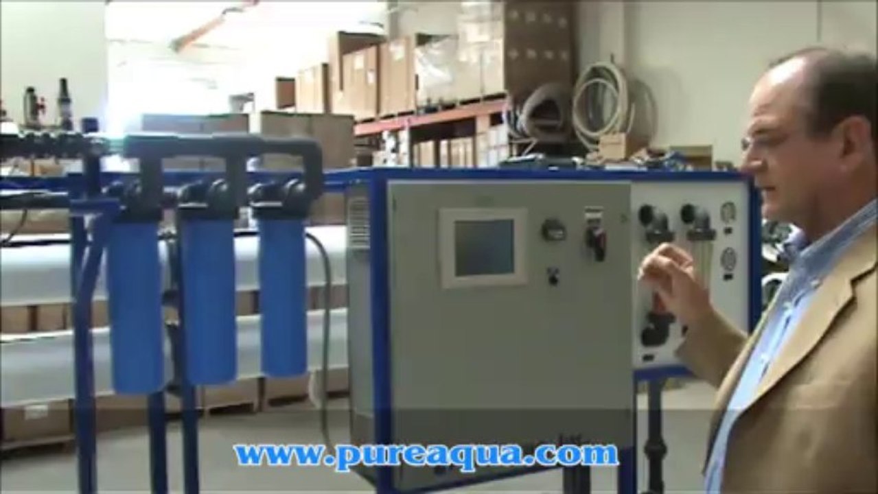 Pure Aqua| Industrial Sea Water Reverse Osmosis Units Azerbaijan 2 x 52,840 GPD