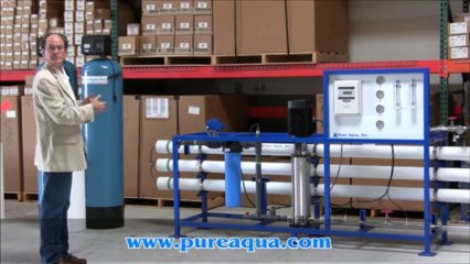 Pure Aqua| Commercial RO System Egypt 2 x 13,000 GPD