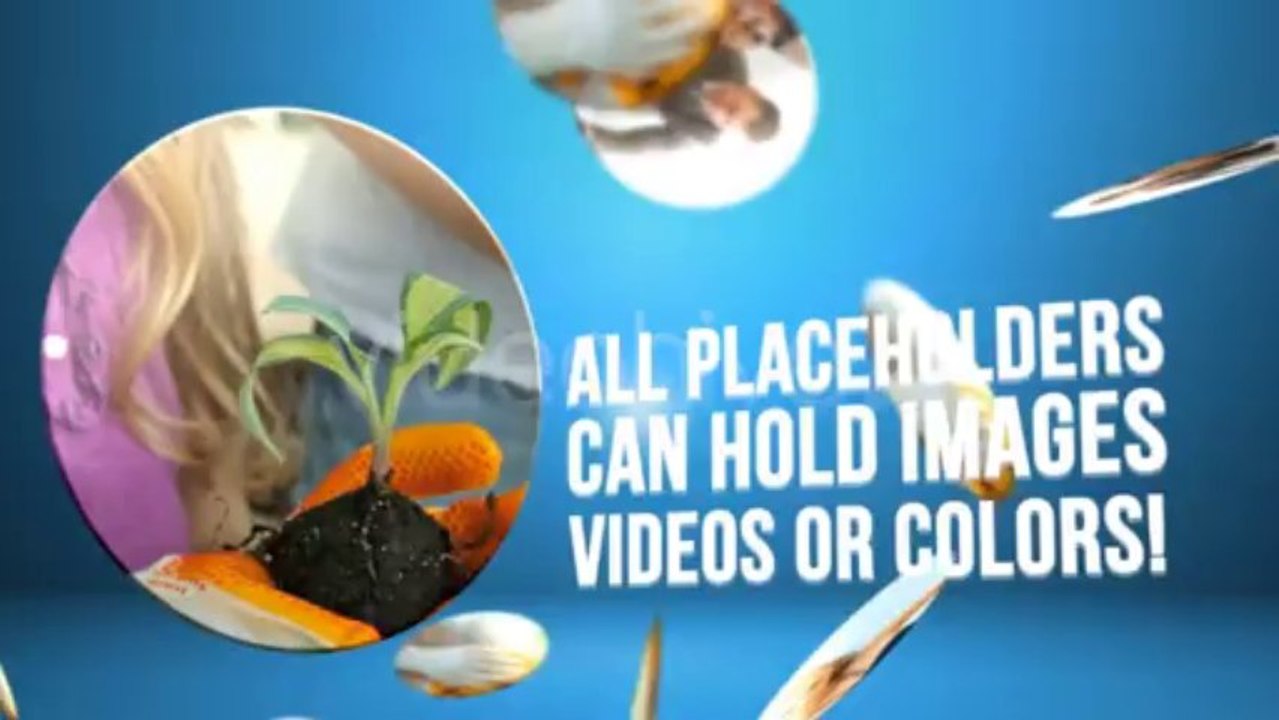 Float - 3D Video Display - After Effects Template