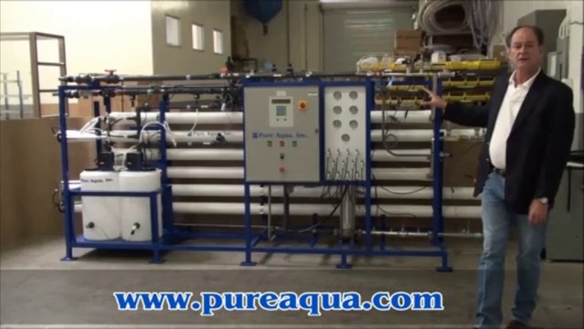 Pure Aqua| Reverse Osmosis Pilot Skid Los Angeles, CA, USA 35,000 GPD