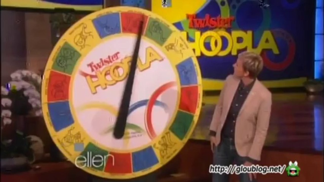 Pink Plays Twister Hoopla Sep 19 2013