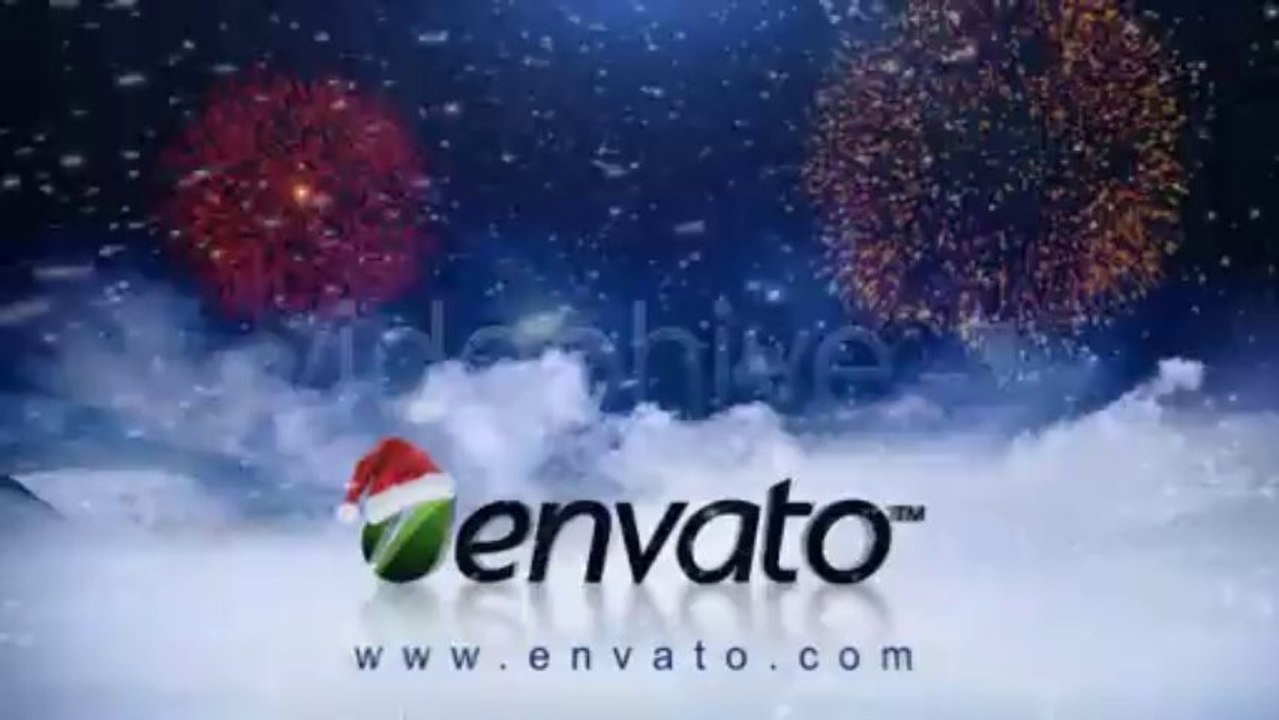 Holiday Logo Reveal - After Effects Template
