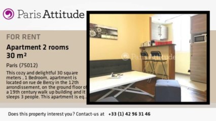 1 Bedroom Apartment for rent - Gare de Lyon, Paris - Ref. 8955