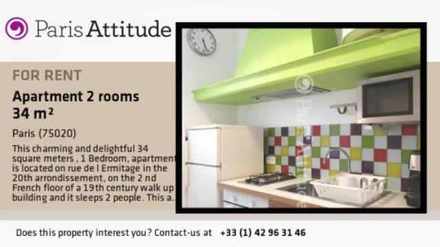 1 Bedroom Apartment for rent - Place des Fêtes, Paris - Ref. 8938