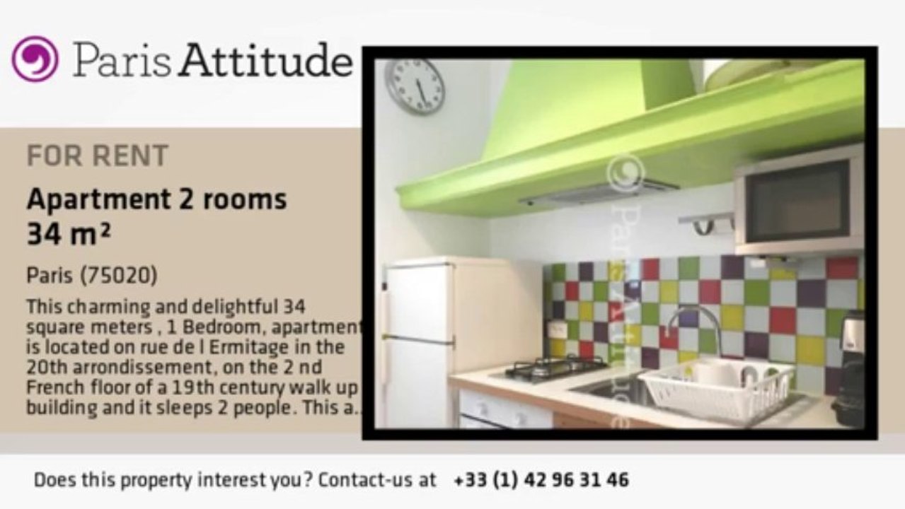 1 Bedroom Apartment for rent - Place des Fêtes, Paris - Ref. 8938