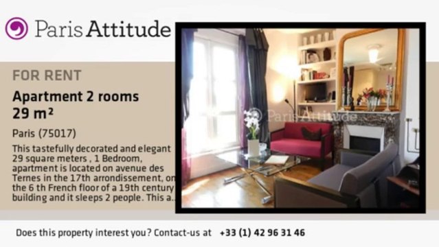 1 Bedroom Apartment for rent - Arc de Triomphe, Paris - Ref. 8914