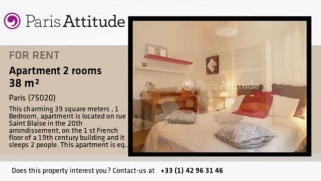 1 Bedroom Apartment for rent - Porte de Montreuil, Paris - Ref. 8902