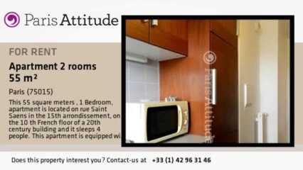 1 Bedroom Apartment for rent - Bir Hakeim, Paris - Ref. 8854