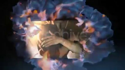 Fire Video Display - After Effects Template