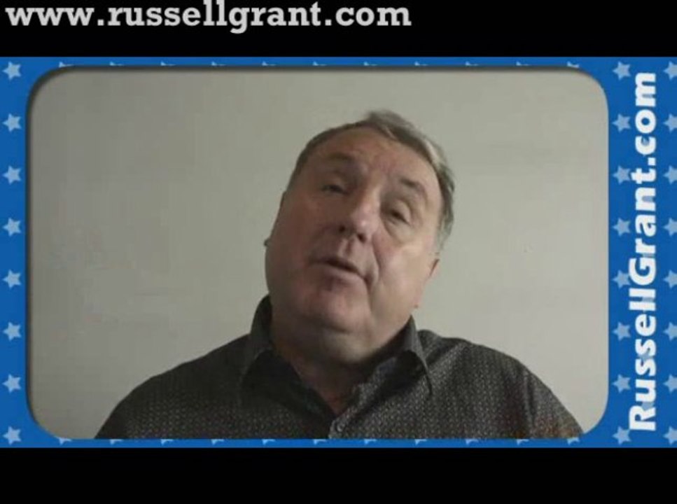 Russell Grant Video Horoscope Libra September Saturday 21st 2013 www.russellgrant.com