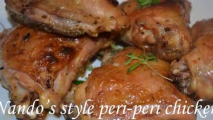 Nando's style chicken peri-peri