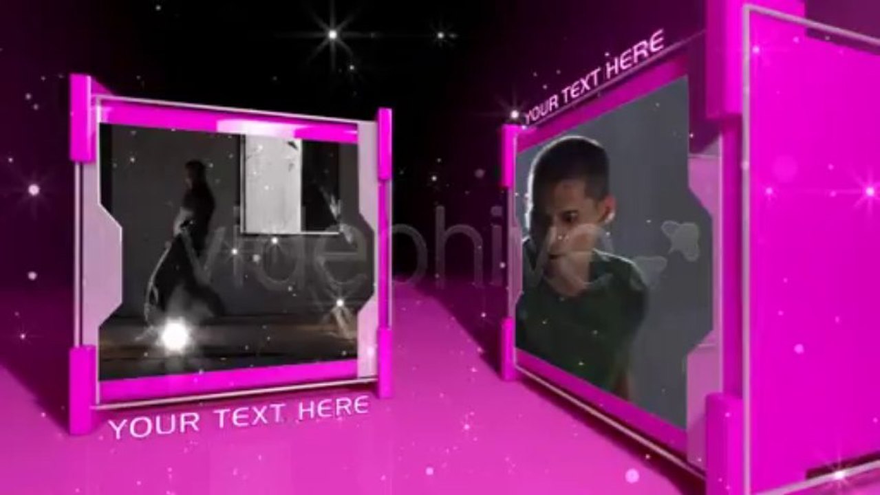 Cube Openning Titles - After Effects Template