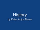 Peter Anjos Maine History