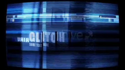 Ride On Glitch - Titles - After Effects Template